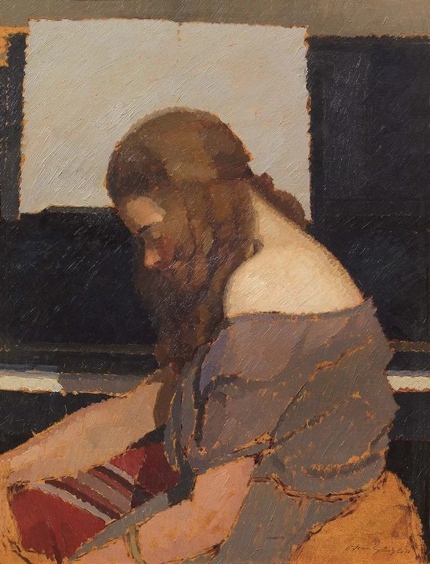 Fanciulla al pianoforte